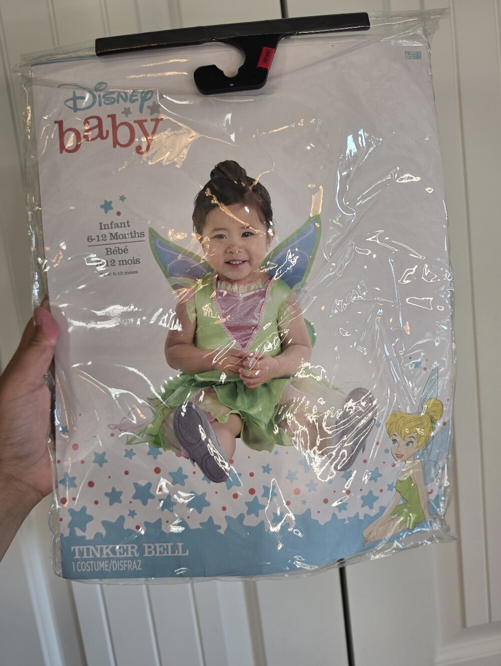 NWT Disney Baby Tinker Bell Halloween Costume Fairy Dress Set 6-12 Months